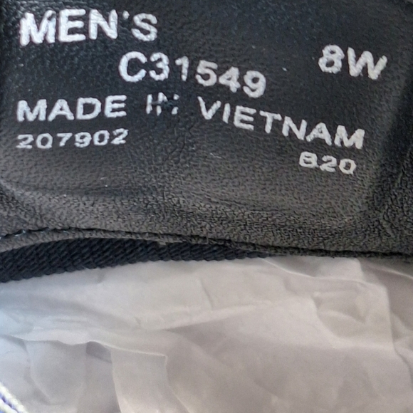 Cole Haan Safari Leather True Blue Ivory Original Grand Lux Wingtip Oxford Sz 8 - Picture 15 of 16